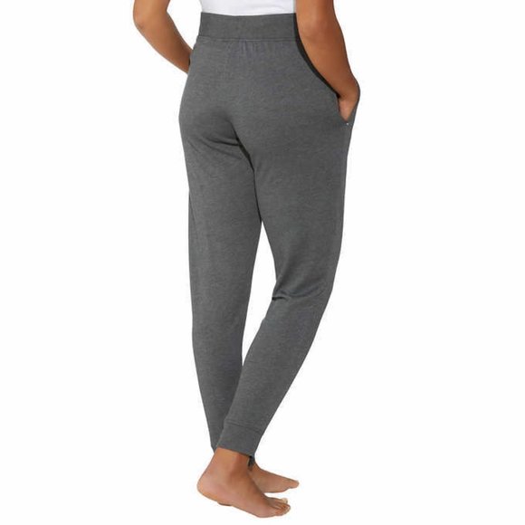 CALVIN KLEIN Womens 2-Pack Track Pant Ladies Jogger Colors: Black & Gray Size: L - Picture 5 of 5